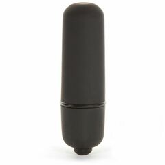 Черная вибропуля X-Basic Bullet Mini One Speed - 5,9 см. - 