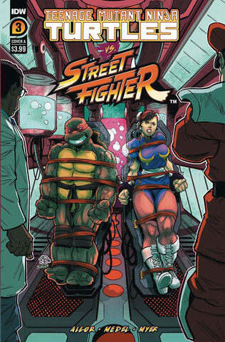 Teenage Mutant Ninja Turtles Vs Street Fighter #3 (Cover A)