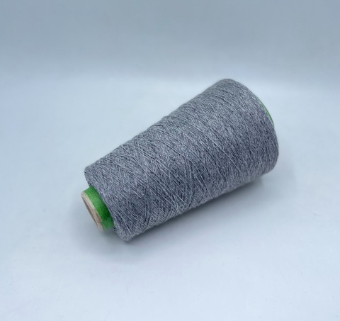 Loro Piana (пр.Италия), art.Cashmere sfa, 2/27 1350м/100гр. 100%кашемир, цвет-Серый меланж, арт.27149