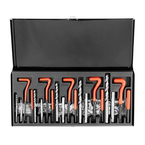 Thorvik TRIS131 Набор для восстановления резьбы M5-M12, 131 предмет 53171 Thorvik TRIS131 Набор для восстановления резьбы M5-M12, 131 предмет 53171