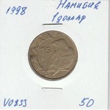 V0833 1998 Намибия 1 доллар