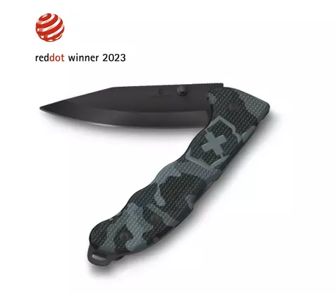 Складной швейцарский нож Victorinox Evoke BSH Alox (0.9425.DS222) морской камуфляж | Wen-Vic.Ru