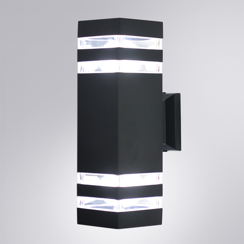 Уличный настенный светильник Arte Lamp HEATHER A4413AL-2BK