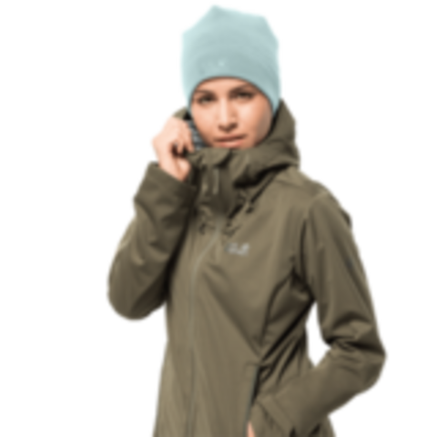 Картинка шапка Jack Wolfskin real stuff cap green haze - 2