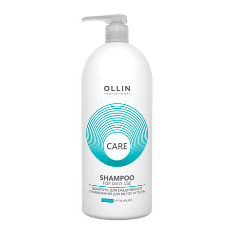OLLIN Care For Daily Use Shampoo - Шампунь для ежедневного применения для волос и тела