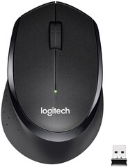 Мышь Logitech беспроводная M330s, черный