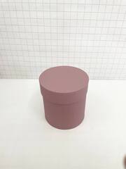 Цилиндр одиночный, 10х10 см, Тускло-аморантно розовый, 1 шт.
