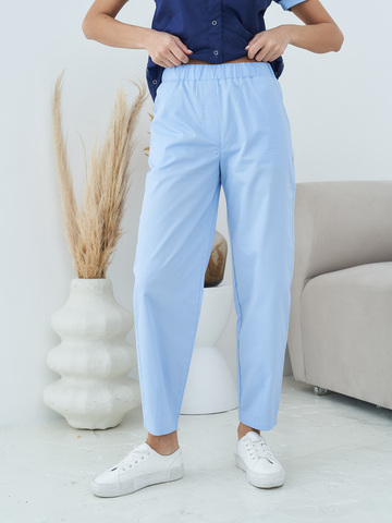 Брюки женские м539 сансара голубой1112