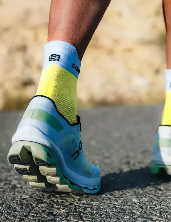 Носки V4 Run Hi Safe Yellow White