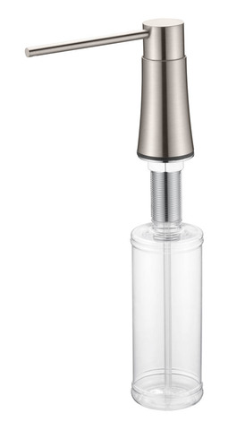 Boheme 630-NB Диспенсер для кухни встраиваемый Nikel Brush