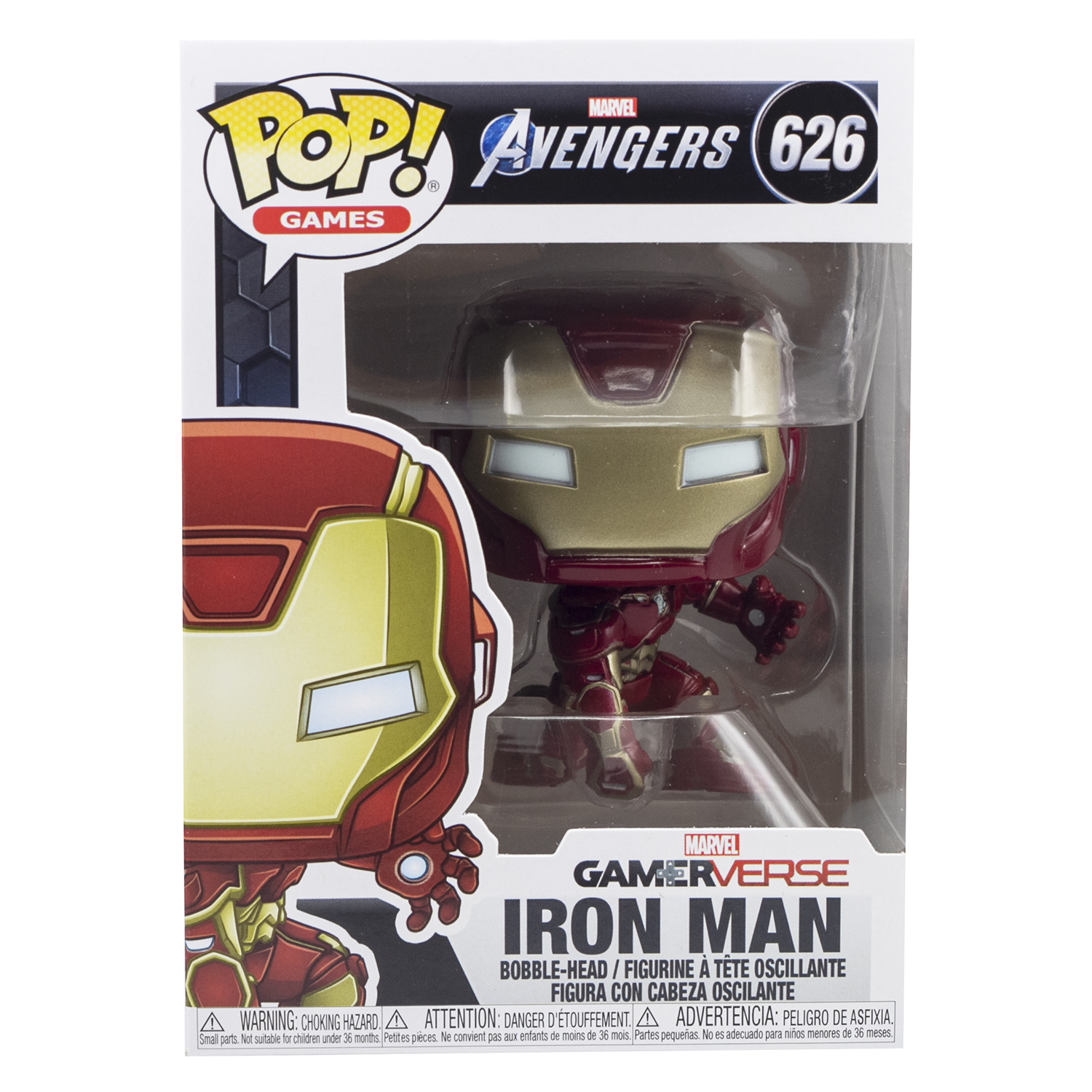 Фигурка Funko POP! Bobble Marvel Avengers Game Iron Man (Stark Tech Suit)  47756 - купить по выгодной цене | Магазин комиксов Убежище 14