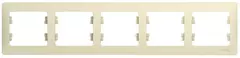 РАМКА 5-постовая. горизонтальная, БЕЖ GSL000205