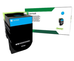 Картридж голубой для Lexmark CS317, CS417, CS517, CX317, CX417, CX517 (71B50C0/71B0020) Cyan, 2,3K