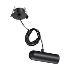 База встраиваемая для ввода питания с заглушкой и проводом-подвесом Novotech GLAT 359384 KONST NT24