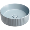 Ceramica Nova Element CN6057MHL Умывальник чаша накладная круглая 360*360*115мм (цвет Серо-Голубой Матовый)