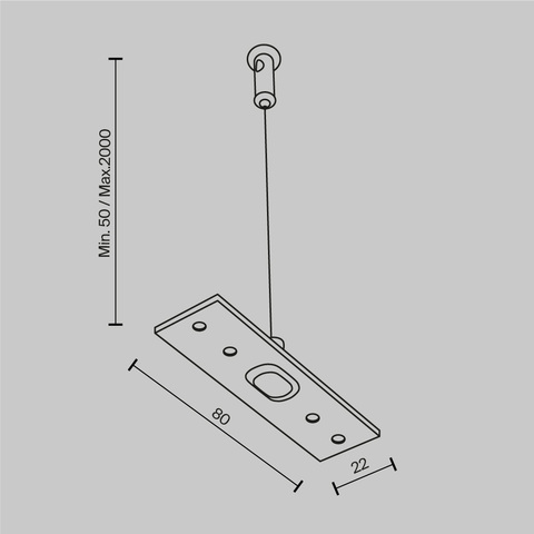 Комплектующие для накладной трековой системы Maytoni Accessories for tracks exility TRA034SW-2W