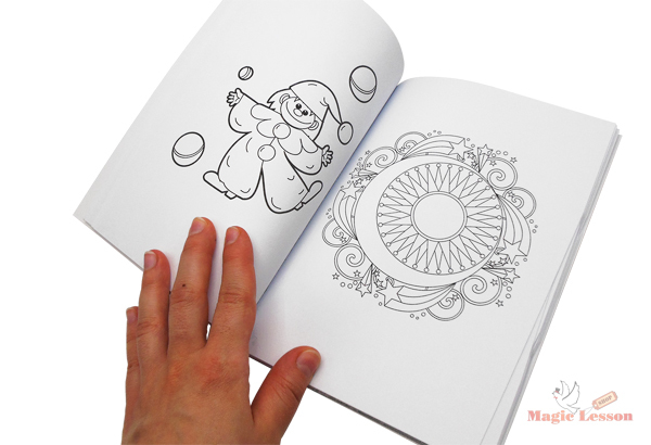 Книжка-Раскраска для детей Единорог