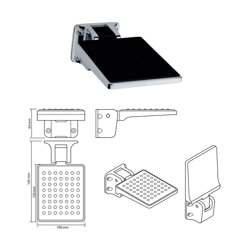 Подножка для душевой кабинки