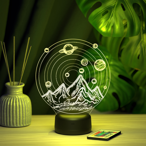 3Д-светильник 