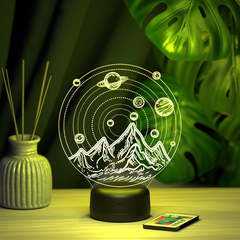 3Д-светильник 