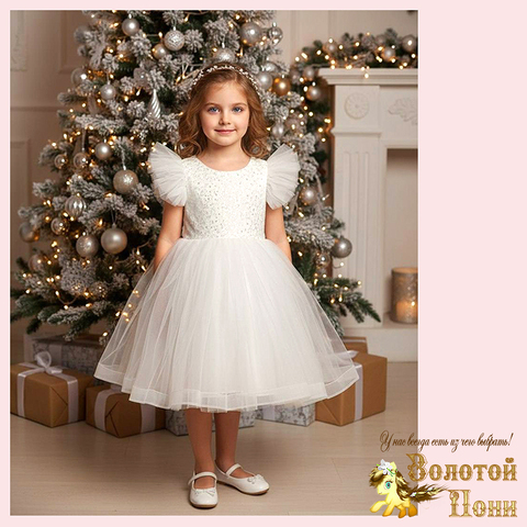 Платье нарядное на корсете (3-6) 251204-W2118