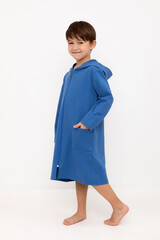 халат  для мальчика  К 5887/яркий кобальт