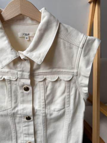 Джинсовый жилет Chloe, 140