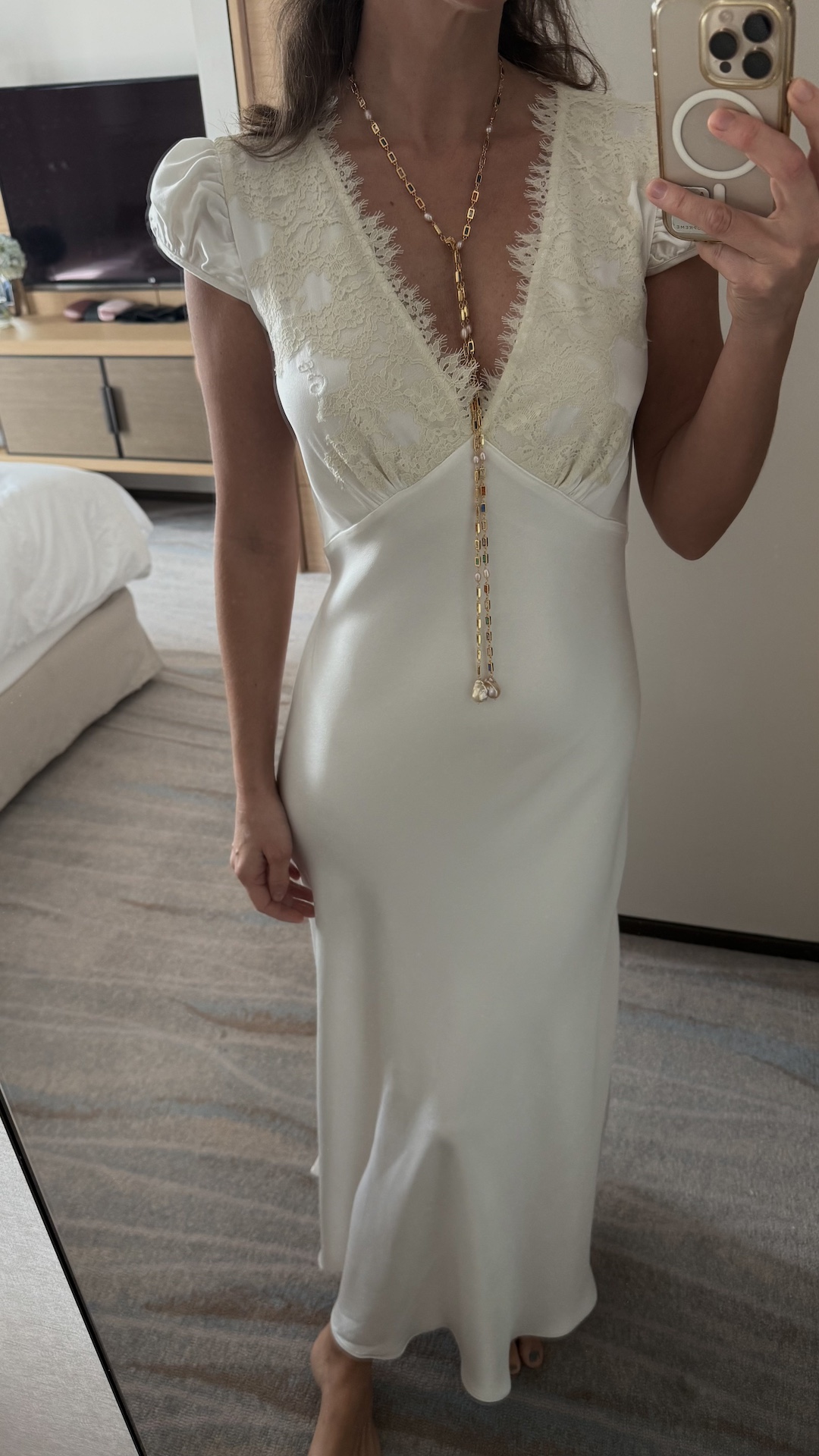 Платье в винтажном стиле сшитое вручную