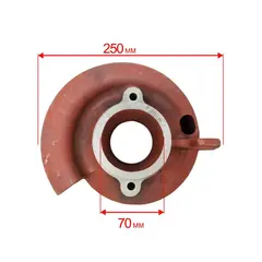 Диффузор DDE PTR50K (улитка) - (PTR50K-28) (45103-W13001-000)