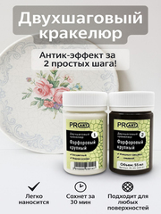 Двухшаговый кракелюр Фарфоровый крупный, 2х55мл., ProArt