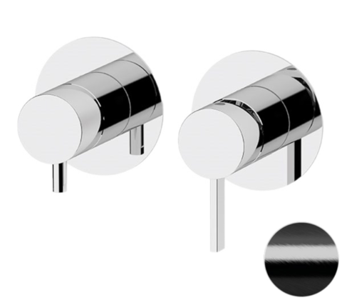 Remer MC92ZPWBCFP Смеситель для душа Remer Metrica MC92ZPWBCFP, черный брашированный хром