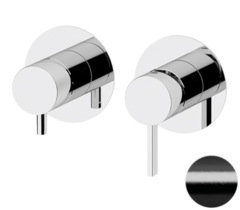 Remer MC92ZPWBCFP Смеситель для душа Remer Metrica MC92ZPWBCFP, черный брашированный хром фото