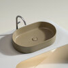 Ceramica Nova Element CN6048MC Умывальник чаша накладная овальная, 60.8x38.5, цвет: капучино матовый