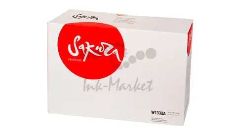 Фотобарабан Sakura W1332A (332A) для HP, черный, 30000 к.