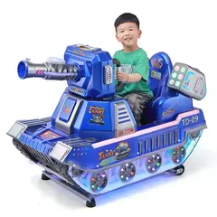 Аттракцион качалка c играми «Танчик»