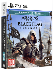 Assassin's Creed Black Flag Resynced Премьерное издание (Launch Edition) (диск для PS5, интерфейс и субтитры на русском языке)