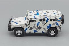 GAZ-233036 Tiger SPM-2 white-gray 1:43 DeAgostini Auto Legends USSR Police #10