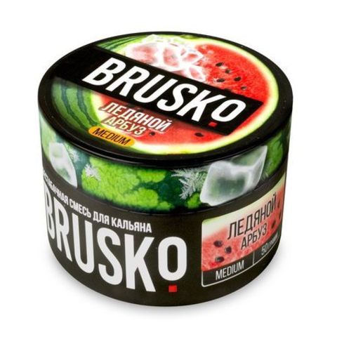 Кальянная смесь Brusko Medium - Ледяной Арбуз