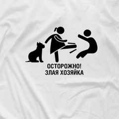 Толстовка "Злая хозяйка Стаффа"