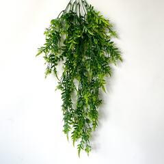Ампельное растение, искусственная зелень, Папоротник с азалией, 80 см.