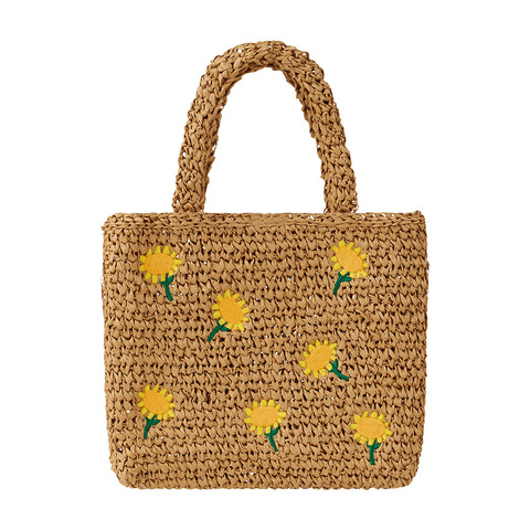 Сумка Stella McCartney Kids Sunflower Raffia