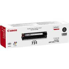 Тонер-картридж Canon 731 Bk черный для MF623/MF628/7100/7110/MF 8230/8280. Ресурс 1400 стр. (6272B002)