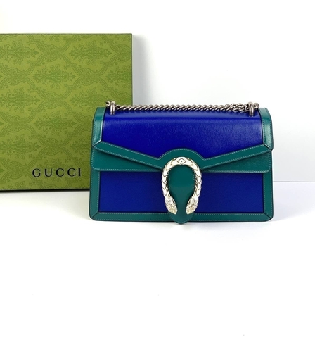 Сумка Gucci Dionysus Small бирюзовый/синий