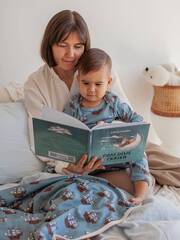 Двусторонний плед Mjölk Морской бой