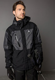 Горнолыжный костюм 8848 Altitude Westmount Venture 18 Black-Grey Melange мужской