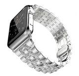 Металлический ремешок Metall 7-Bead 42 мм / 44 мм / 45 мм / 49 мм для Apple Watch (Серебристый)