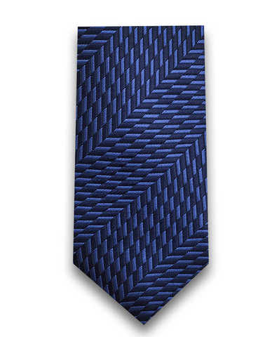 Галстук с ассиметричным металлик принтом TSAREVICH