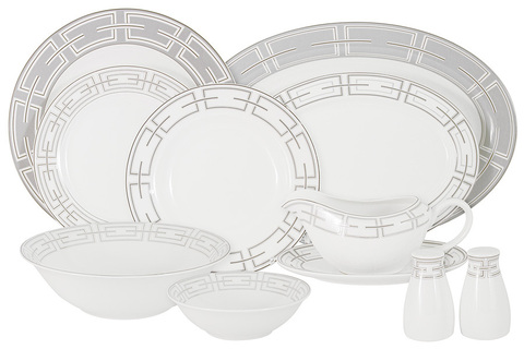 Обеденный сервиз Anna Lafarg Emily Madison 27 предметов на 6 персон