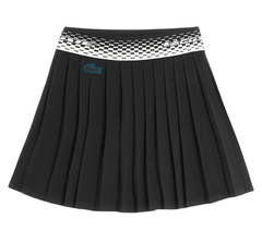 Теннисная юбка Lacoste Tennis Pleated Skirts with Built-in Shorts - black