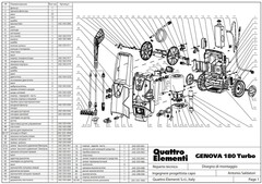 Ремкомплект QUATTRO ELEMENTI GENOVA 180Turbo блок автоматики (242-342-P26)